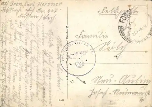 Ak Füssen im Allgäu, Bothmer Kaserne