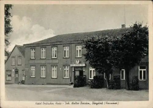 Ak Burgdorf in der Region Hannover, Hotel Deutsches Haus
