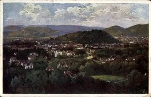 Ak Graz Steiermark, Gesamtansicht von der Hilmwarte aus