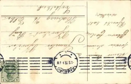 Präge Ak Glückwunsch Neujahr, Kleeblatt, Schwein