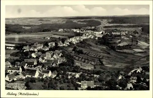 Ak Absberg in Mittelfranken, Fliegeraufnahme
