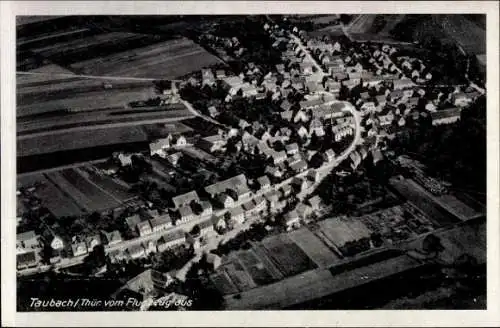 Ak Taubach Weimar in Thüringen, Fliegeraufnahme