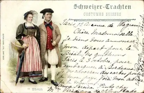Litho Zürich, Schweizer Trachten
