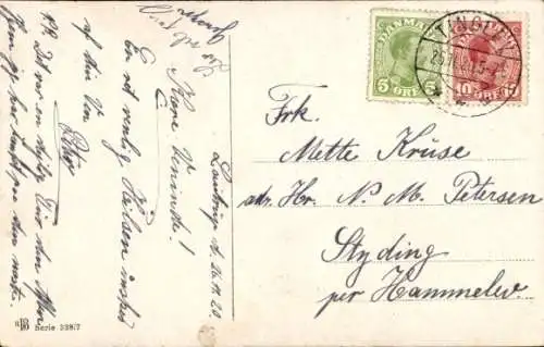 Ak Dänemark, Windmühle