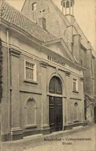 Ak Breda Nordbrabant Niederlande, Beguinage  Catharinastraat.