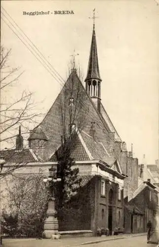 Ak Breda Noord-Brabant Nederland, Beggijnhof