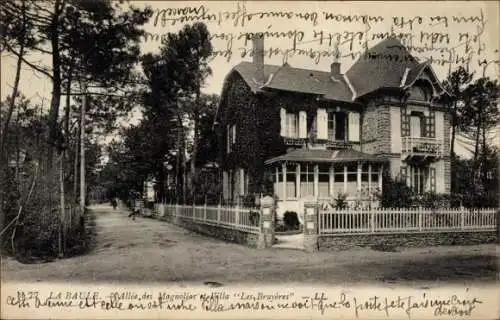CPA La Baule Loire Atlantique, Allée, Villa Les Bruyeres