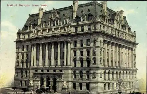 PC New York City USA, Hall of Records