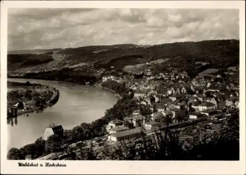 Ak Waldshut Tiengen am Hochrhein, Gesamtansicht