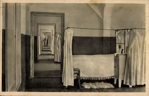 Ak Panschwitz Kuckau in der Oberlausitz, Sankt Josephs-Institut, Schlafsäle