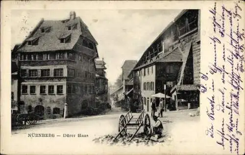 Ak Nürnberg in Mittelfranken, Dürer Haus