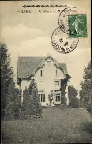 CPA Chaux Haut Rhin Territoire de Belfort, Château