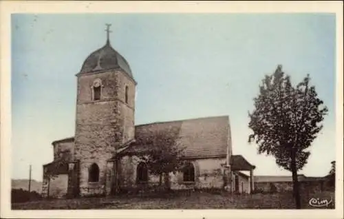 Ak Hautecour Ain, Kirche