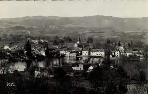 Ak Peyrat le Château Haute Vienne, Panorama, les Condamines