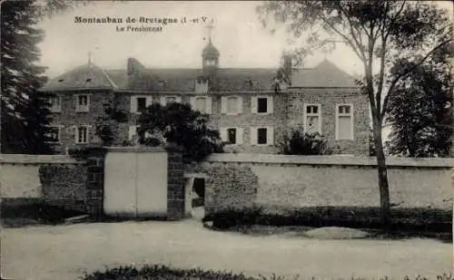 Ak Montauban de Bretagne Ille et Vilaine, le Pensionnat