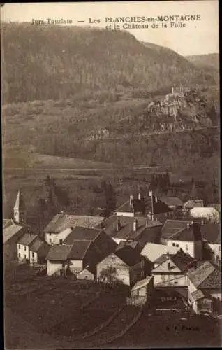Ak Les Planches en Montagne Jura, Chateau de la Folie