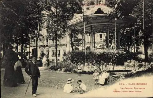 Ak Eaux-Bonnes Hautes-Pyrénées, Jardin Darralde