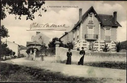 CPA Jumeaux Seine et Marne, Les Villas