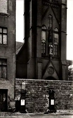 Ak Berlin Pankow, Versöhnungskirche, Bernauer Straße,  Architektur