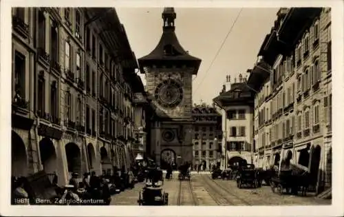 Ak Bern Stadt Kanton Bern, Zeitglockenturm