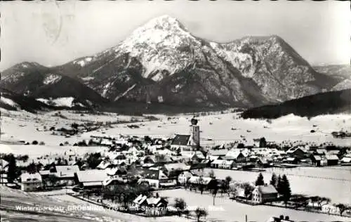 Ak Gröbming Steiermark, Wintersportplatz,  Stoderzinken, Schnee, Berge