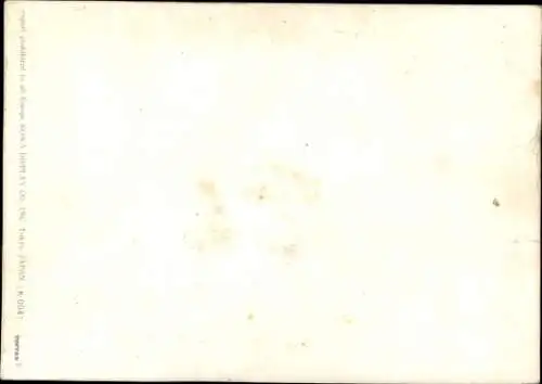 3-D Ak Frauenakt, Nackte Frau, Erotik