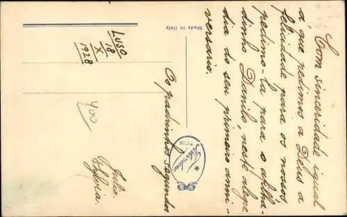 Ak Lächelndes Baby, Kind-Porträt