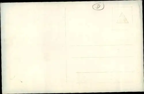 Ak Frau in schwarzem Badeanzug, Porträt