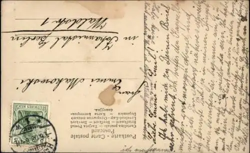 Ak Opernsängerin Reta Walter, Portrait als Mignon