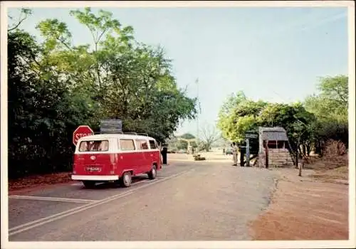 Ak Auto, Autobus, Fahrzeug, Straße