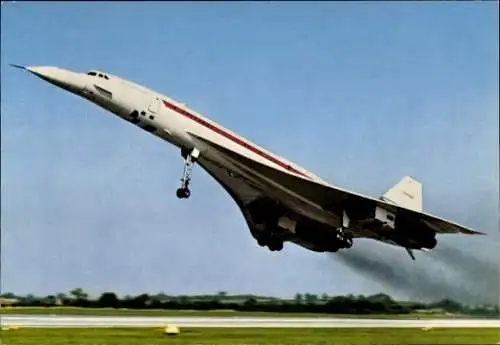 Ak Air France, BAC Aerospatiale Concorde, Überschallflugzeug