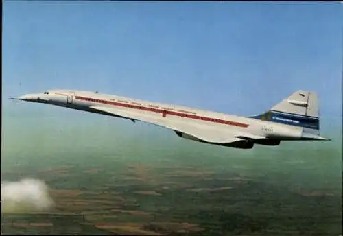 Ak Überschallflugzeug BAC Aerospatiale Concorde
