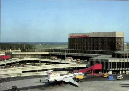 Ak Moskau Russland, International airport Sheremetyevo 2, Flughafen, Aeroflot Passagierflugzeug