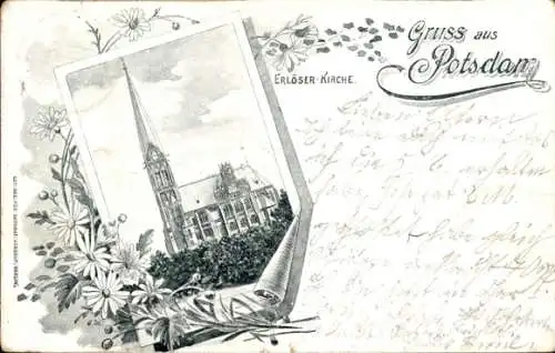 Ak Potsdam, Erlöser Kirche