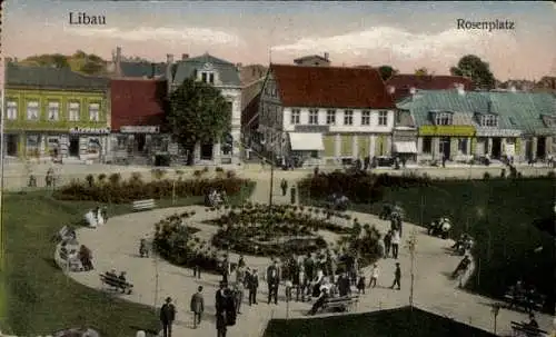 Ak Liepaja Libau Lettland, Rosenplatz