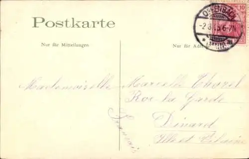 Ak Offenbach am Main Hessen, Marktplatz