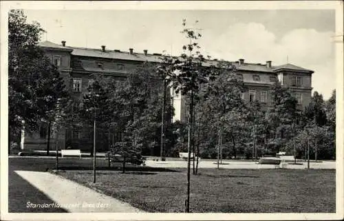 Ak Dresden Neustadt, Standortlazarett