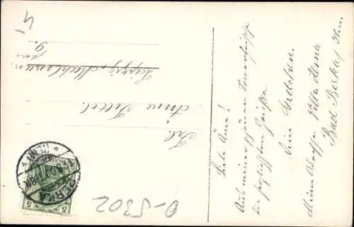 Foto Ak Bad Berka in Thüringen, Villa