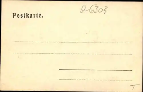 Ak Elgersburg in Thüringen, Teilansicht, Schloss