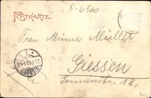 Ak Ilmenau in Thüringen, Gasthaus Logierhaus Waldschlösschen, Kickelhahn, Turm