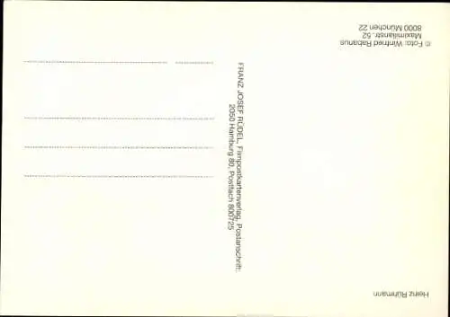 Ak Schauspieler Heinz Rühmann, Portrait, Autogramm