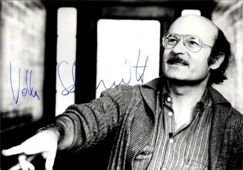 Ak Schauspieler Volker Schöndorff, Portrait, Autogramm