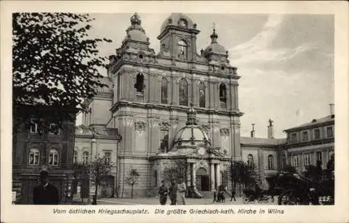 Ak Vilnius Wilna Litauen, Griechisch-katholische Kirche, I. WK