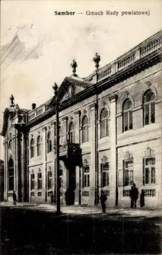 Ak Sambir Sambor Ukraine, Gmach Rady powiatowej