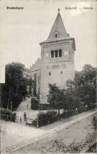 Ak Drohobycz Drohobytsch Karpaten Ukraine, Kirche