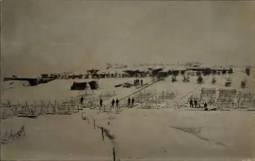 Foto Ak Kukliki Ostpreußen, Kukli-Höhe, Villa Rosa, Kriegsschauplatz 1. WK