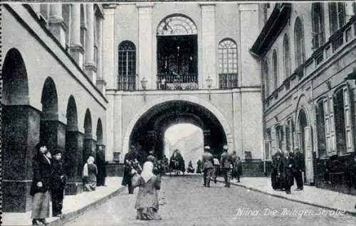 Ak Vilnius Wilna Litauen, Heiligen-Straße