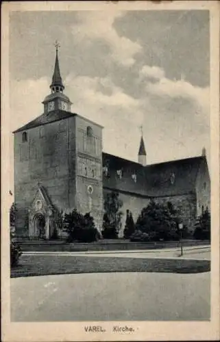 Ak Varel in Oldenburg Jadebusen, Kirche