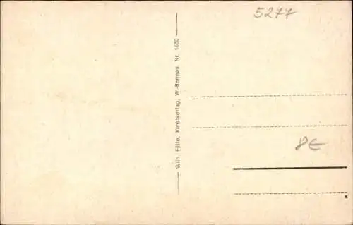Ak Marienheide, Teilansicht vom Ort mit Jugendherberge