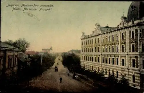 Ak Jelgava Mitau Lettland, Alexander-Prospekt